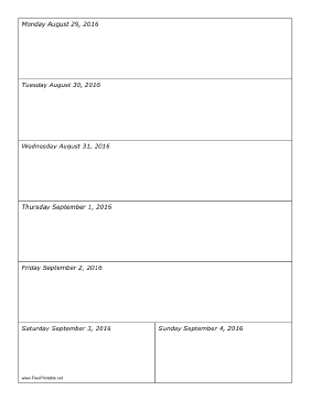 08/29/2016 Weekly Calendar-portrait Calendar