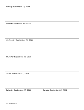 09/19/2016 Weekly Calendar-portrait Calendar