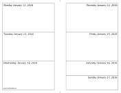 01/11/2016 Weekly Calendar-landscape calendar