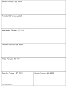 02/22/2016 Weekly Calendar-portrait calendar