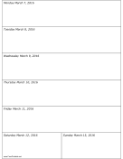 03/07/2016 Weekly Calendar-portrait calendar