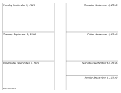 09/05/2016 Weekly Calendar-landscape calendar